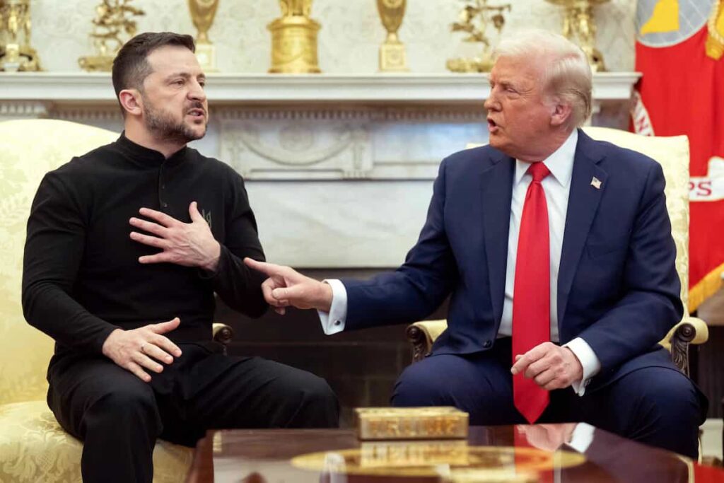FOTO TRUMP Y ZELENSKI