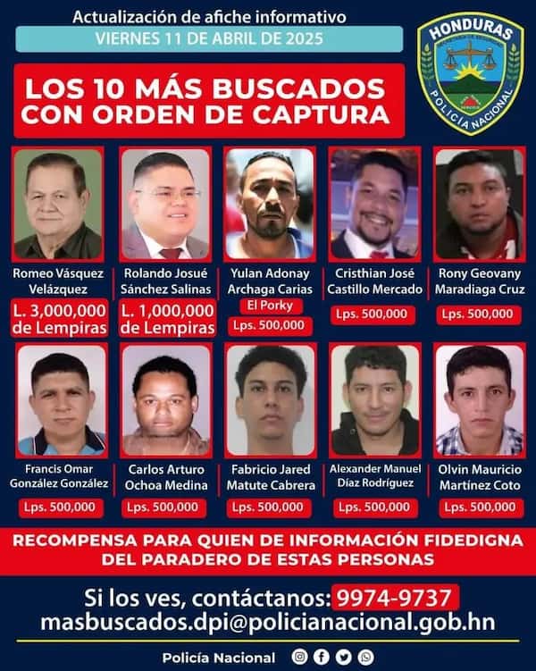 Recompensa a tres millones